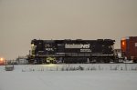 NS GP38-2 High nose Locomotive in the yard